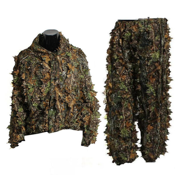 ROUPA CAMUFLADA DE FOLHAS 3D ESPECIAL PRA CAÇADORES.COM FRETE GRÁTIS PRA TODO O BRASIL - Image 3