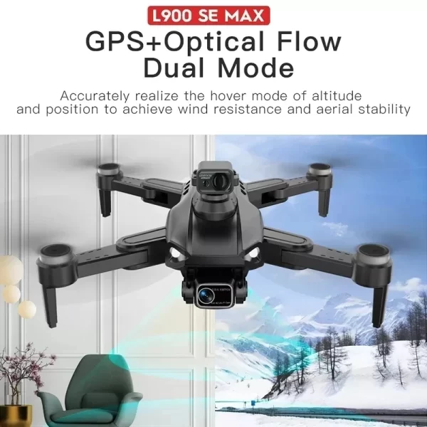 DRONE L900 Pro SE MAX GPS Drone, 4K Câmera Profissional Dual HD, 5G WiFi - Image 4