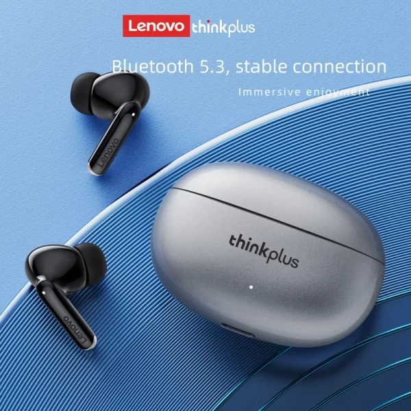 Fone Lenovo-Thinkplus XT88 Fones De Ouvido Bluetooth Com Frete Gratis - Image 3